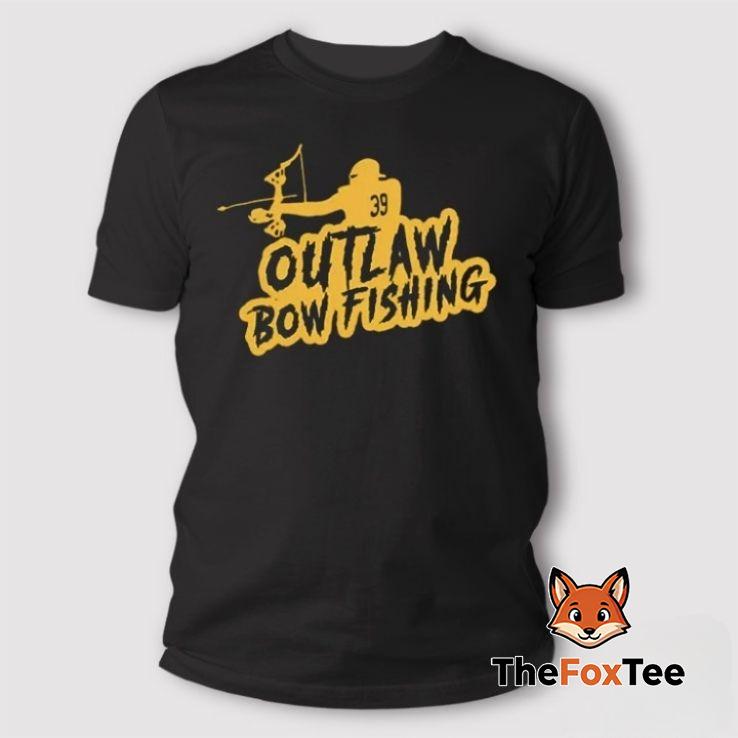 davis-schneider-kevin-kiermaier-outlaw-bow-fishing-shirt The Davis Schneider Kevin Kiermaier Outlaw Bow Fishing Shirt is a bold and adventurous design that blends baseball personality with an outlaw outdoor lifestyle.