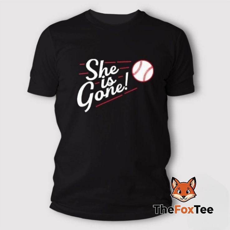 freddie-freeman-she-is-gone-los-angeles-dodgers-shirt Freddie Freeman She Is Gone Los Angeles Dodgers Shirt