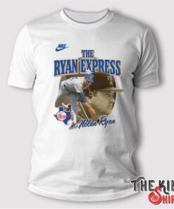 Nolan Ryan Rangers The Ryan Express T Shirt