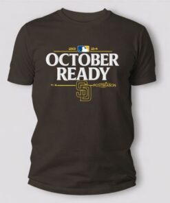 Official San Diego Padres 2024 MLB Postseason October Ready Locker Room Tee
