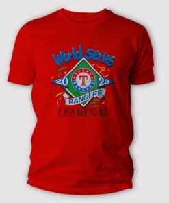 2023 World Series Champions Rangers T Shirt