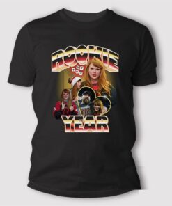 Taylor-Swift-Travis-Kelce-Rookie-Of-The-Year-T-Shirt