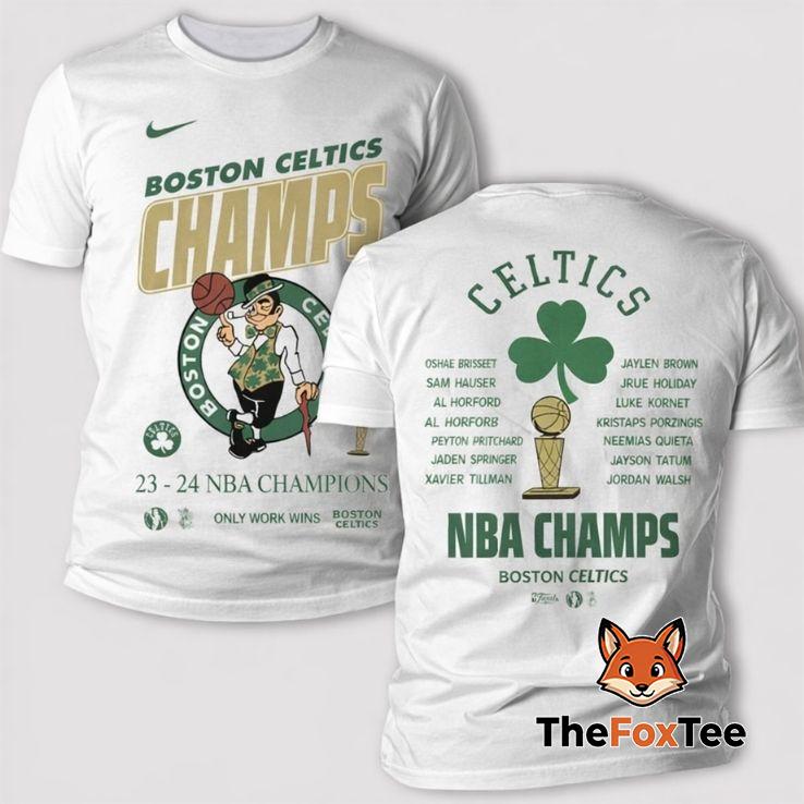boston-celtics-championship-2023-2024-champions-only-work-win-t-shirt Boston Celtics Championship 2023–2024 Champions Only Work Win T Shirt