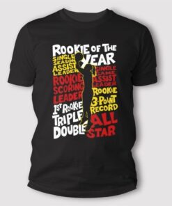 Caitlin Clark Rookie Of The Year Single Season Assist Leader Rookie Scoring Leader Single Game Assist Leader Shirt