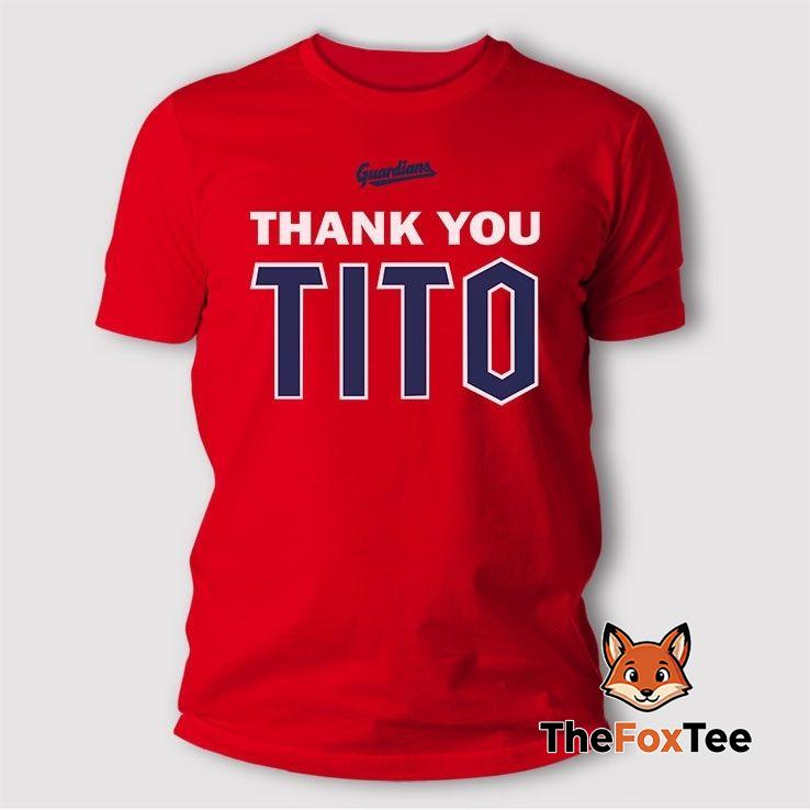 cleveland-guardians-thank-you-tito-t-shirt Cleveland Guardians Thank You Tito Terry Francona T Shirt