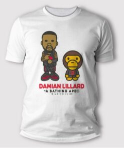 Damian Lillard x A Bathing Ape Baby Milo Shirt