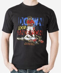Down Goes Anderson T-Shirt, Jose Ramirez Tim Anderson
