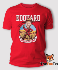 Edouard Julien Jouer Au Ballon Minnesota Twins T Shirt