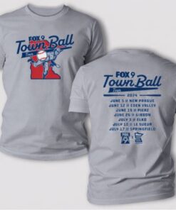 FOX 9 Town Ball Tour 2024 Minnesota T Shirt