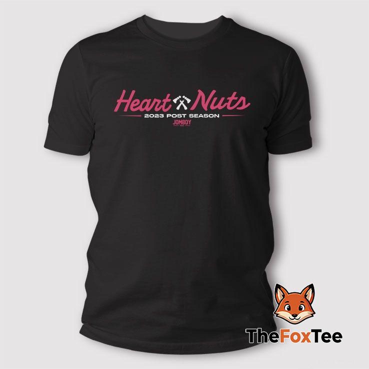 heart-and-nuts-2023-post-season-jomboy-t-shirt Heart and Nuts 2023 Post Season Jomboy T Shirt