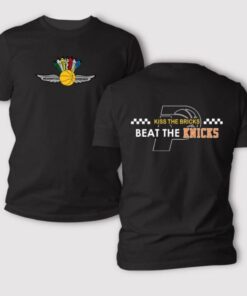 Kiss The Bricks, Beat The Knicks Shirt, 2-Sides, Knicks vs Pacers NBA Eastern Conference 2025