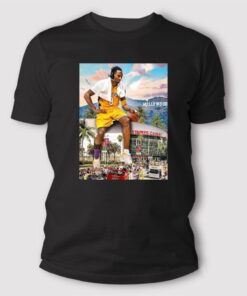 Kobe Bryant In Staples Center Lakers T Shirt