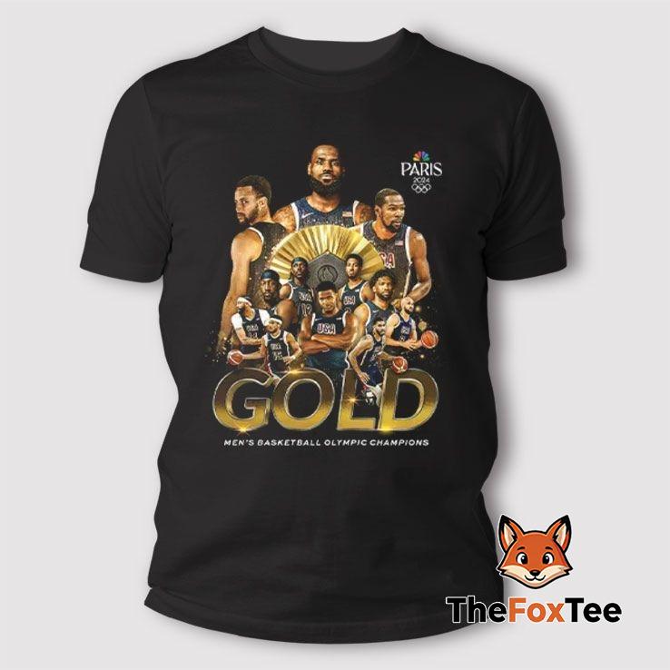 paris-2024-gold-mens-basketball-olympic-champions-shirt Paris 2024 Gold Men’s Basketball Olympic Champions Shirt