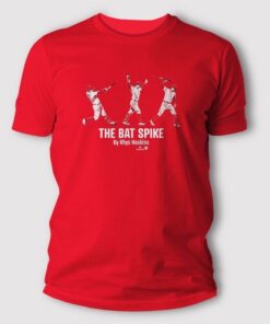 Rhys Hoskins Philadelphia Phillies The Bat Spike T Shirt