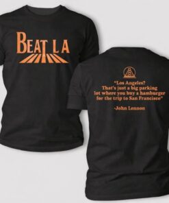 San Francisco Giants Beat LA T Shirt The Beatles John Lennon