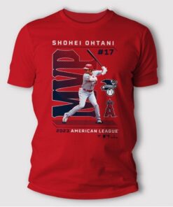 Shohei Ohtani Los Angeles Angels 2023 AL MVP T Shirt