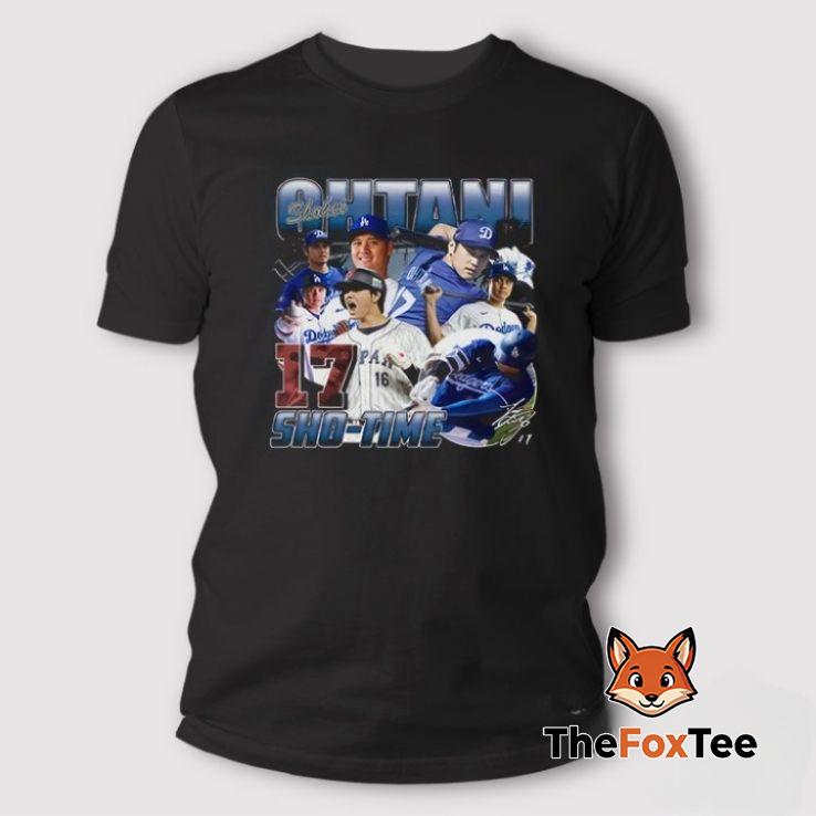 shohei-ohtani-sho-time-t-shirt Shohei Ohtani Sho-Time T Shirt