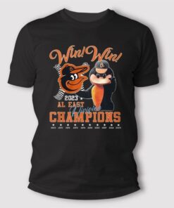 Win Win 2023 Al East Division Champions Baltimore Orioles T Shirt